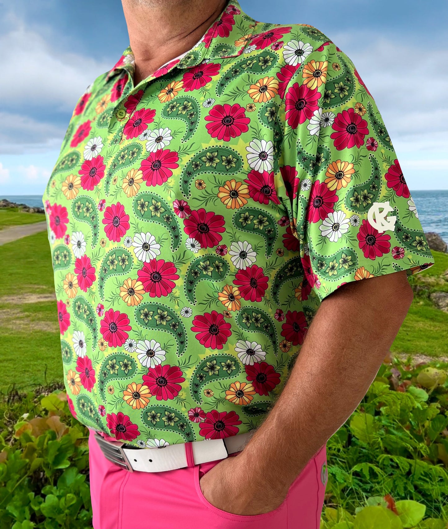 2025 Men's Assorted Printed  Polos